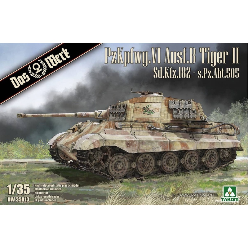 1/35 PzKpfwg. VI Ausf.B Tiger II Sd.Kfz.182 - s.Pz.Abt.505