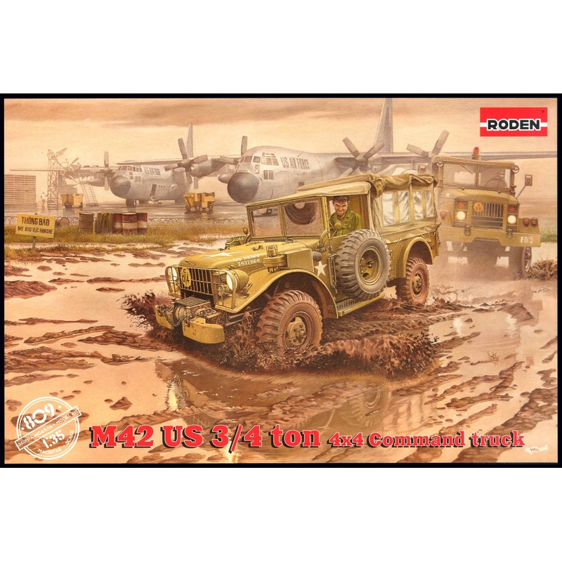 1/35 U.S. Dodge M42 Command Track All-Wheel Drive 1950-1960
