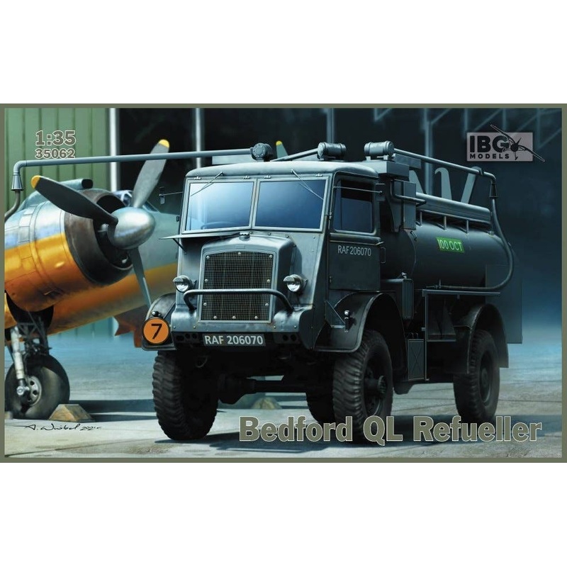 1/35 UK Bedford QL3 Ton 4-Wheel Drive Refueling Truck