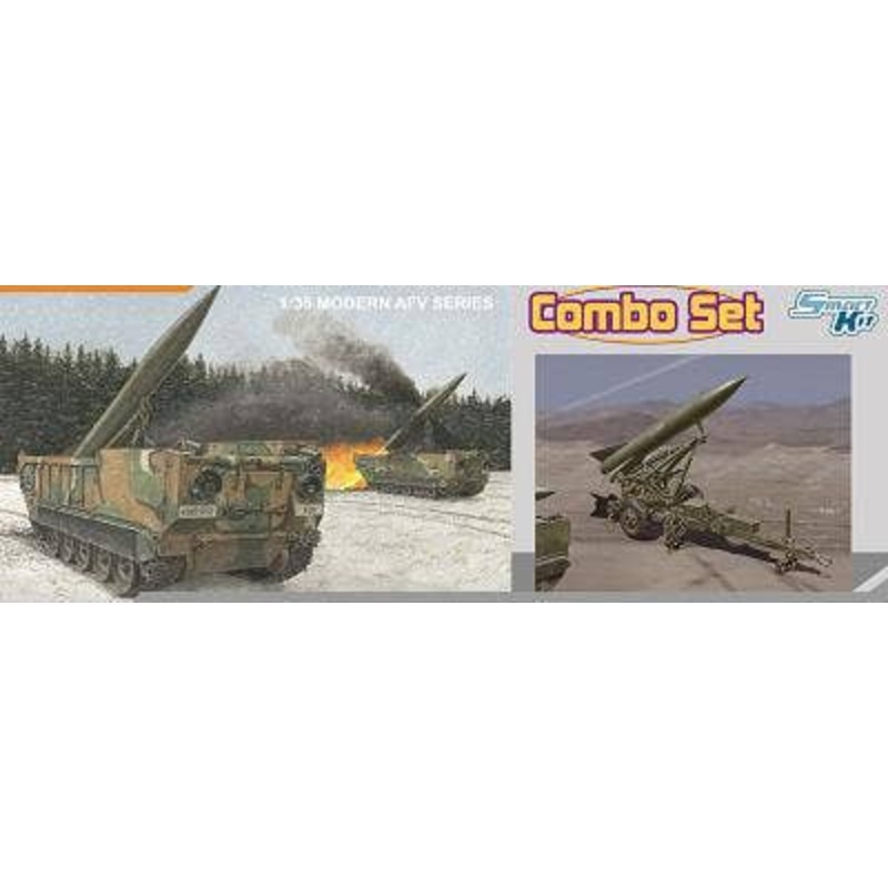 1/35 US Army M752 Self-Propelled Missile Launcher Lance & MGM-52 Lance Missile Launcher Combo Set