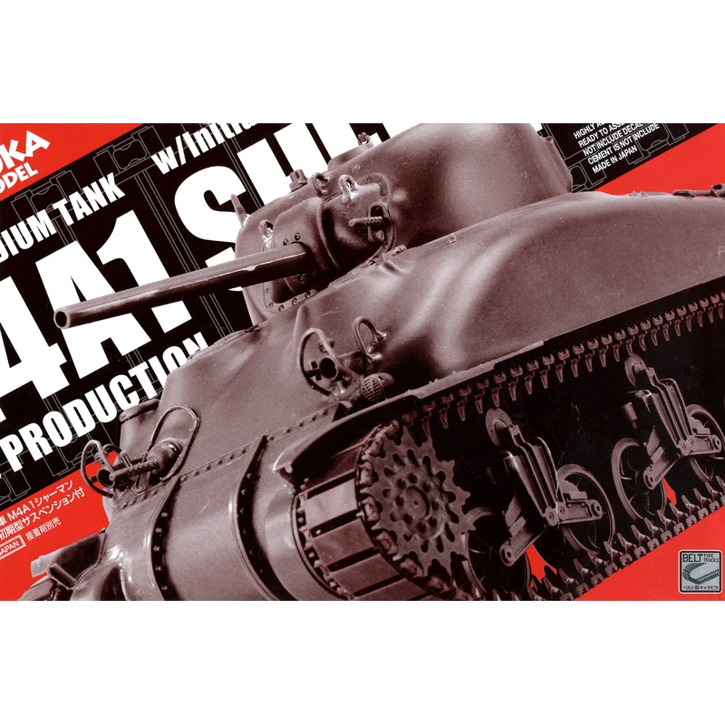 1/35 US Medium Tank M4A1 Sherman Mid Production w/Initial VVSS Suspension