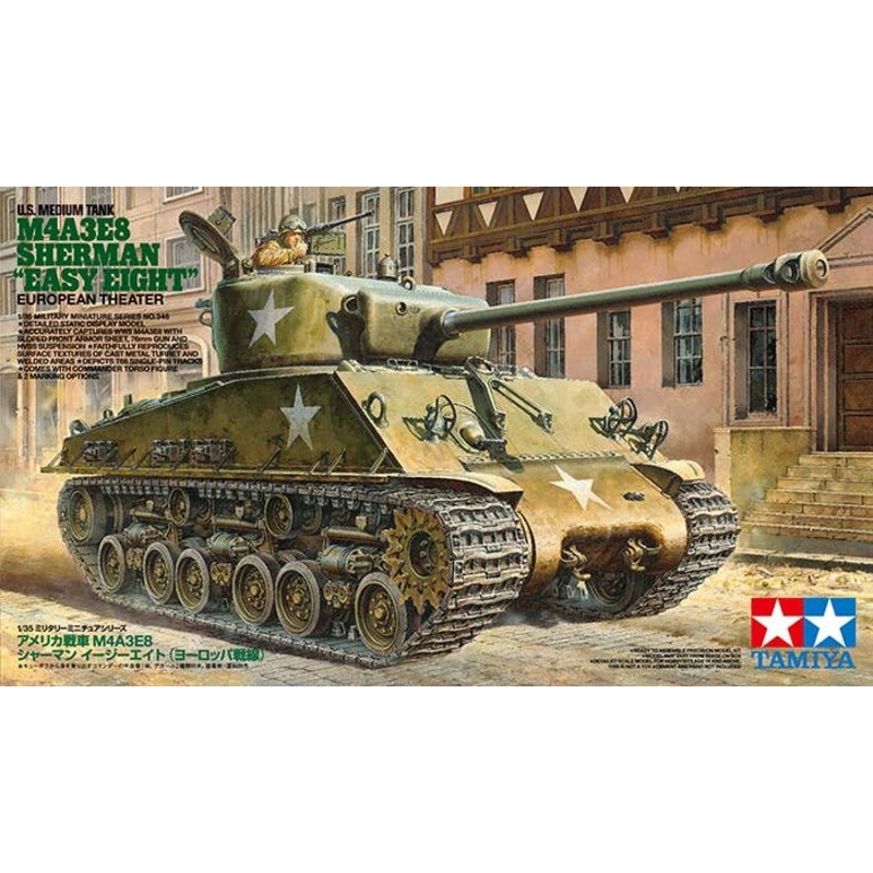 1/35 US Medium Tank M4A3E8 Sherman - "Easy Eight" European Theater