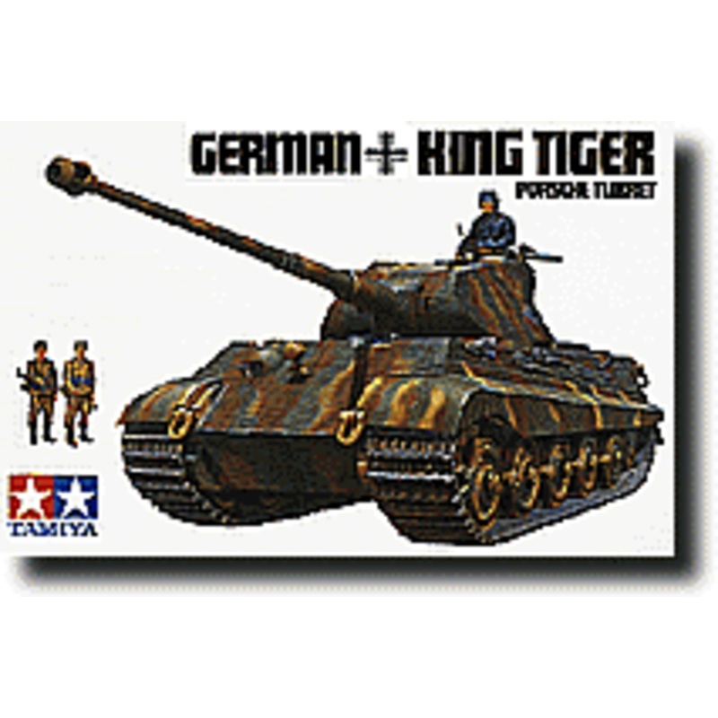 1/16 German King Tiger "Porsche Turret"