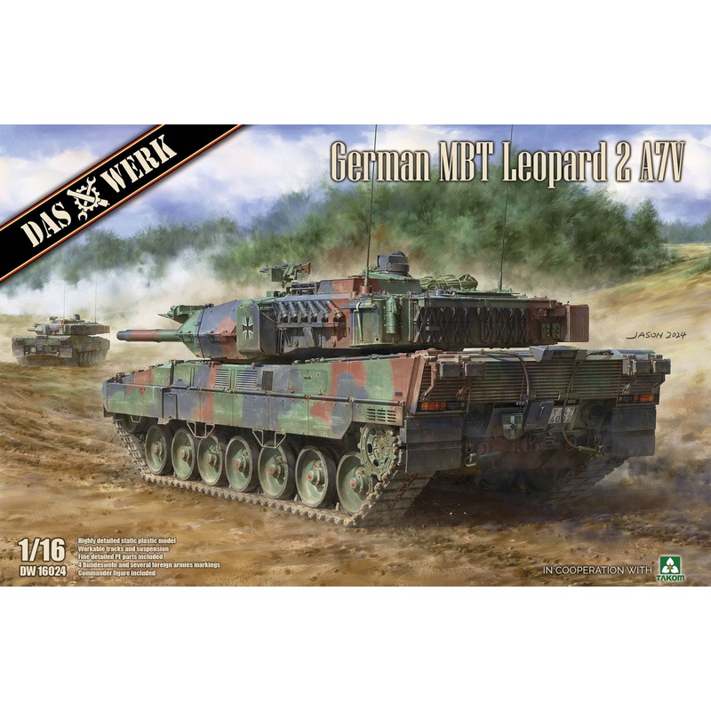 1/16 German MBT Leopard 2 A7V