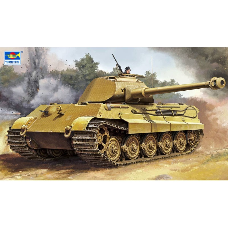 1/16 King Tiger Porsche Turret Early Model