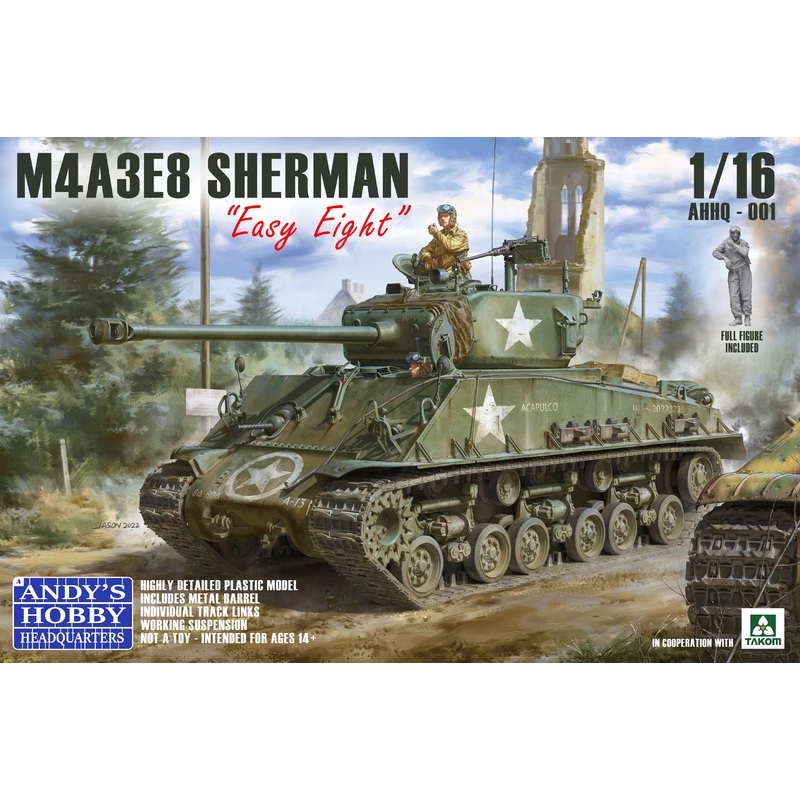 1/16 M4A3E8 SHERMAN Easy Eight
