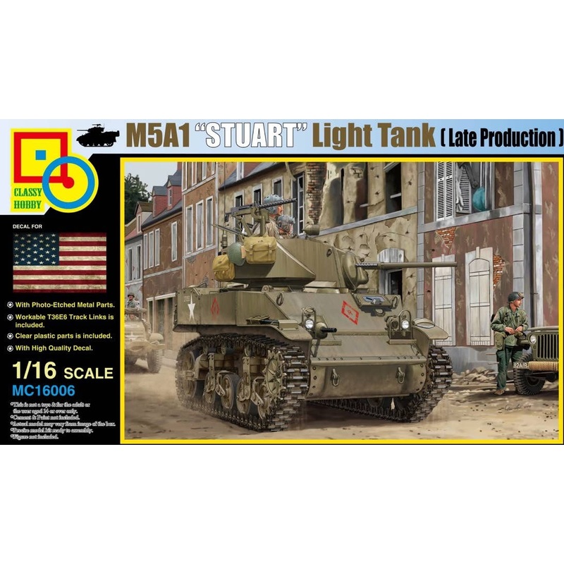 1/16 M5A1 Stuart (Late Production)