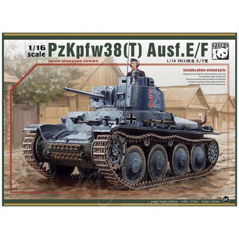 1/16 PzKpfw 38(t) E/F