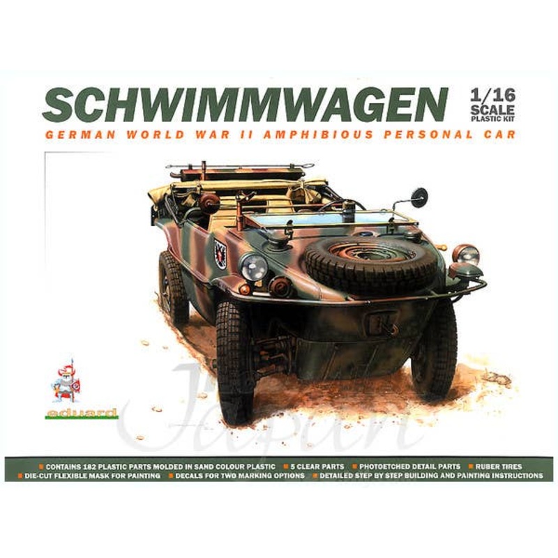 1/16 Schwimmwagen German World War II Amphibious Car