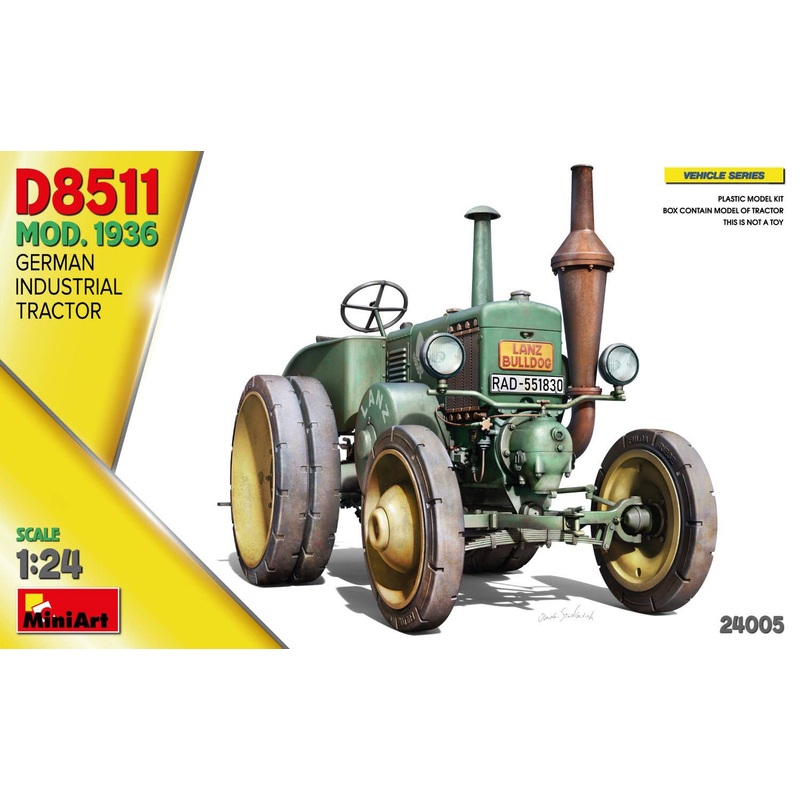 1/24 German Industrial Tractor D8511 MOD. 1936
