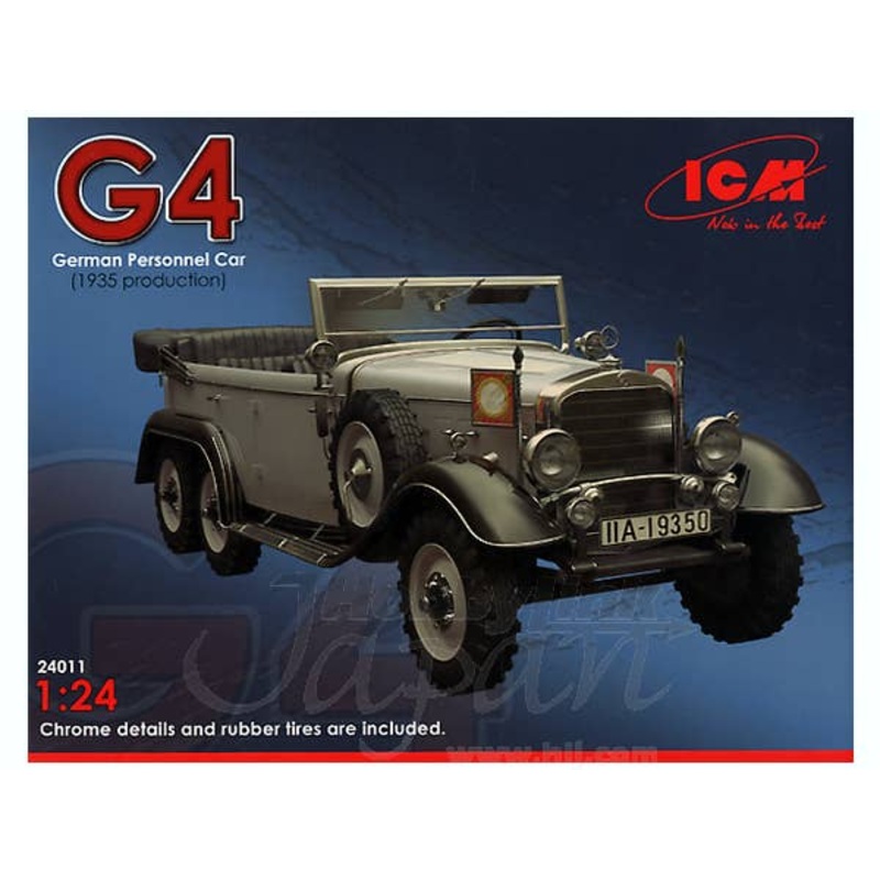 1/24 Typ G4 (1935 Production) WWII German Personnel Car