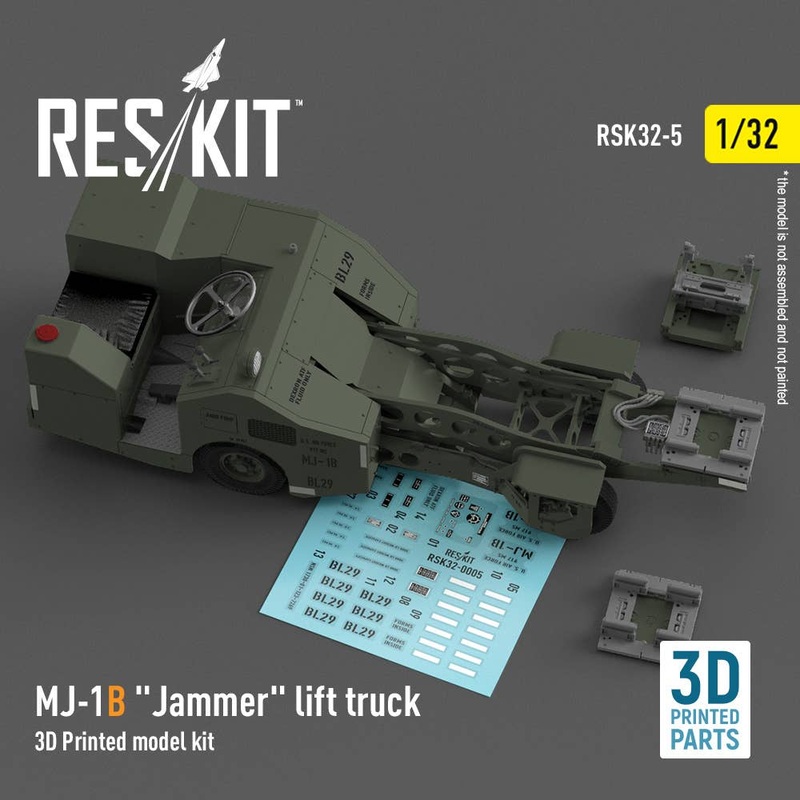 1/32 MJ-1B Jammer lift truck (3D Printed model kit)