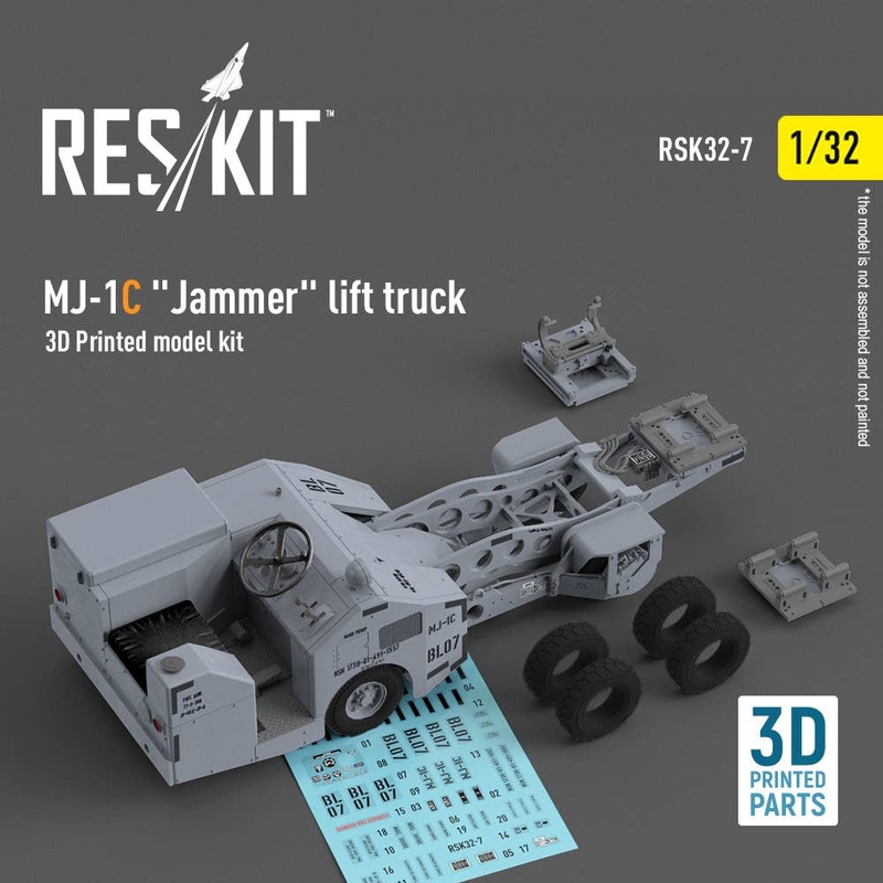1/32 MJ-1C Jammer lift truck (3D Printed model kit)