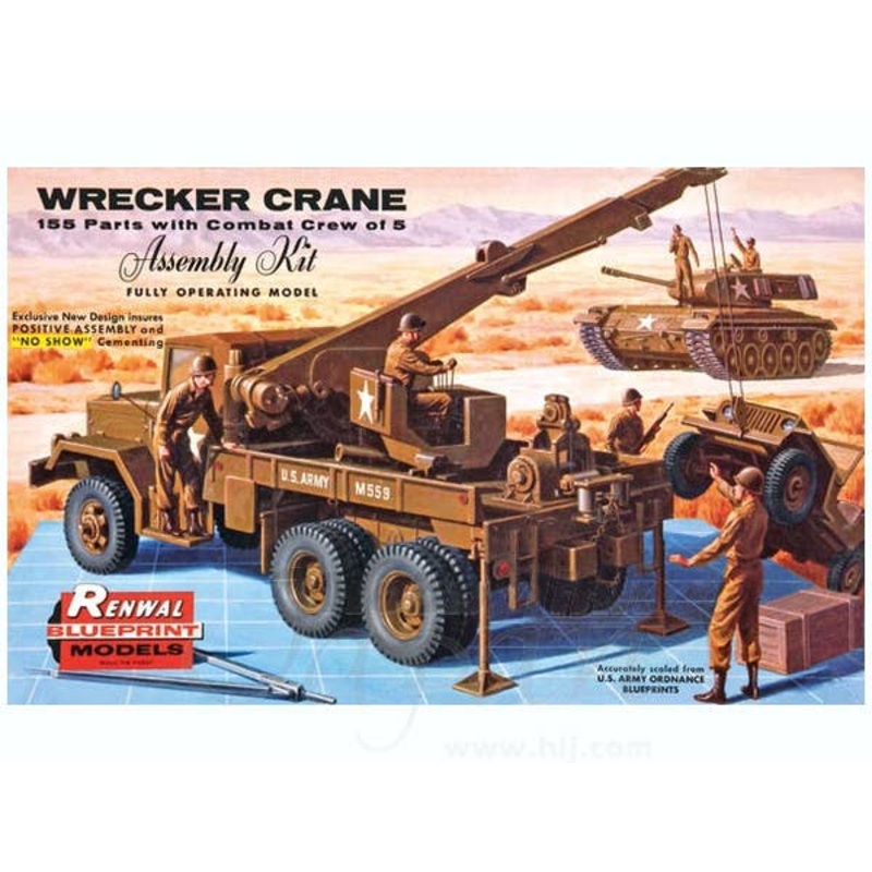 1/32 SSP Military Wrecker Truck