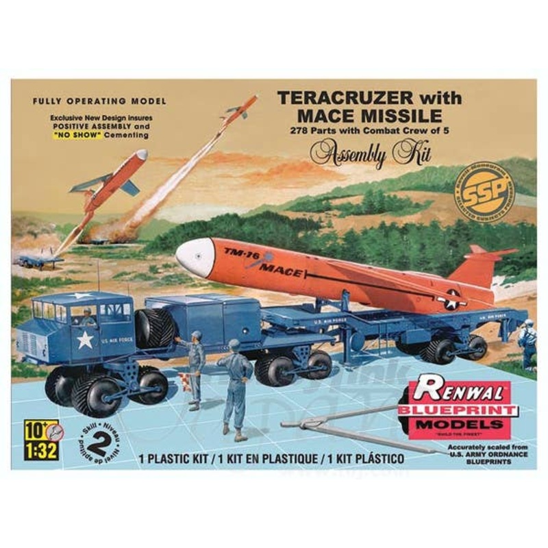 1/32 SSP Teracruzer with Mace Missile