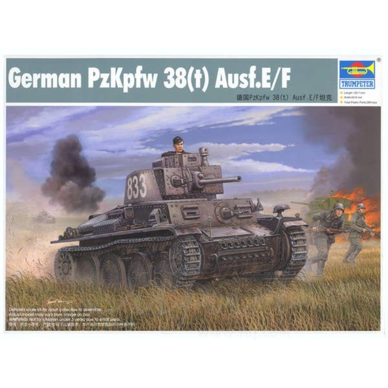 1/35 German PzKpfw 38(t) Ausf.E/F