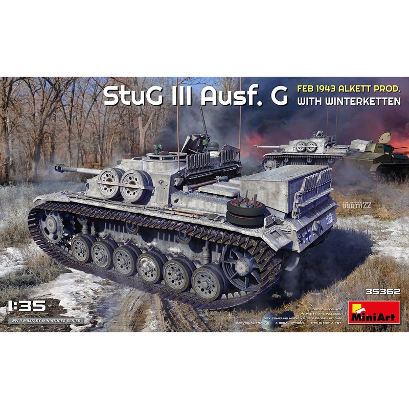 1/35 StuG III Ausf. G Feb. 1943 Alkett Prod. with Winterketten