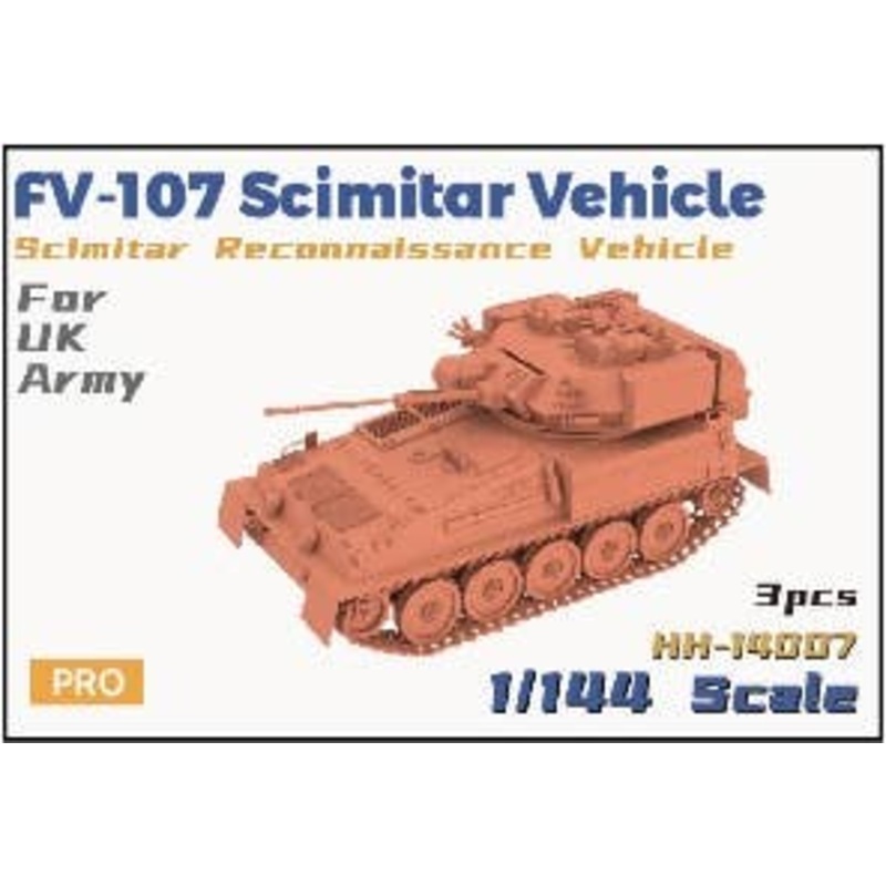 1/144 British FV107 Scimitar Armored Reconnaissance Vehicle