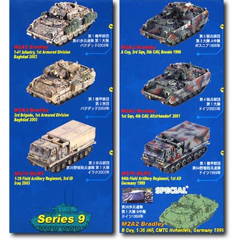 1/144 M2/M3 Bradley/ MLRS