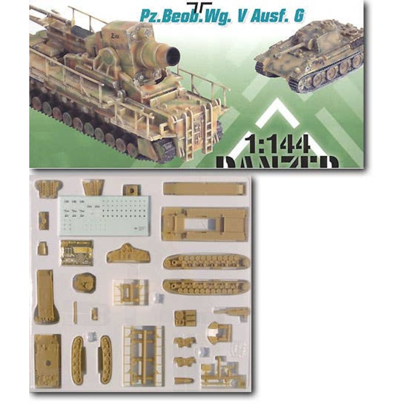 1/144 SGP 60cm Ziu & Pz.Beo.Wgn. Panther & Armo.