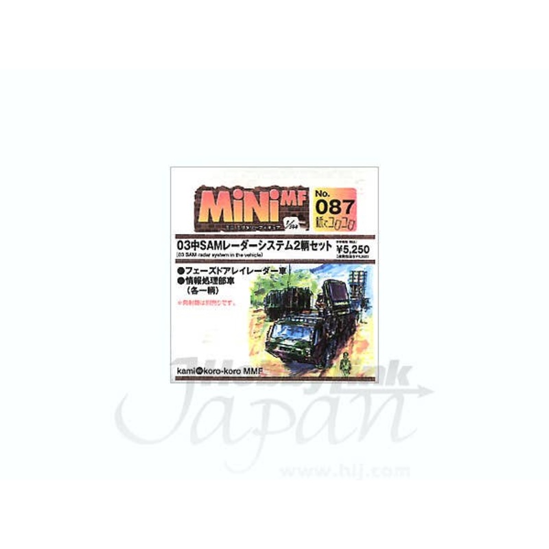 1/144 Type 03 SAM Radar System Set