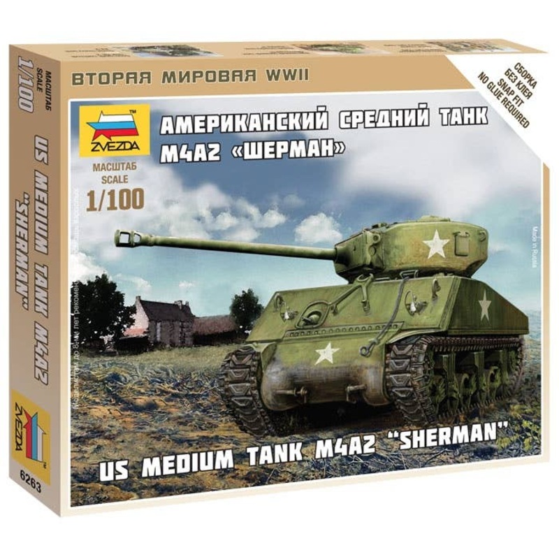 1/100 M4A2 Sherman