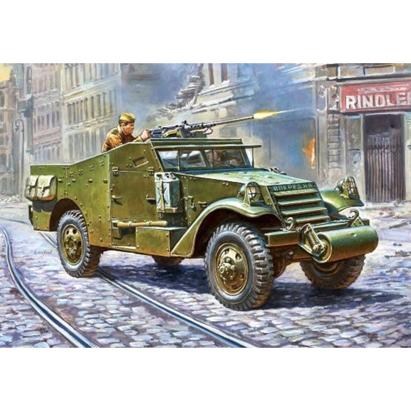 1/100 Soviet Scout Car M-3