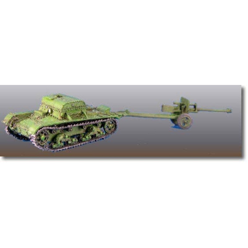 1/144 Soviet T-26T & M1942 Gun