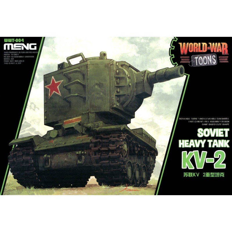 World War Toons Soviet Heavy Tank KV-2