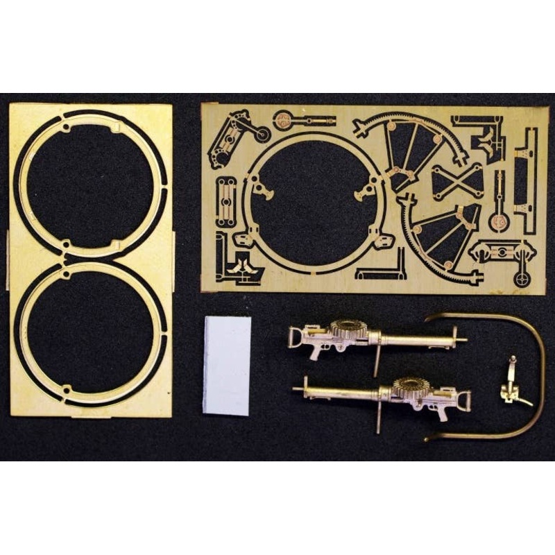 1/48 Lewis Mk II twin machine gun on the Scarff ring (UK)