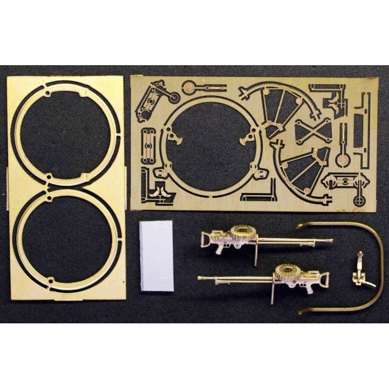 1/48 Lewis Mk III twin machine gun on the Scarff ring (UK)