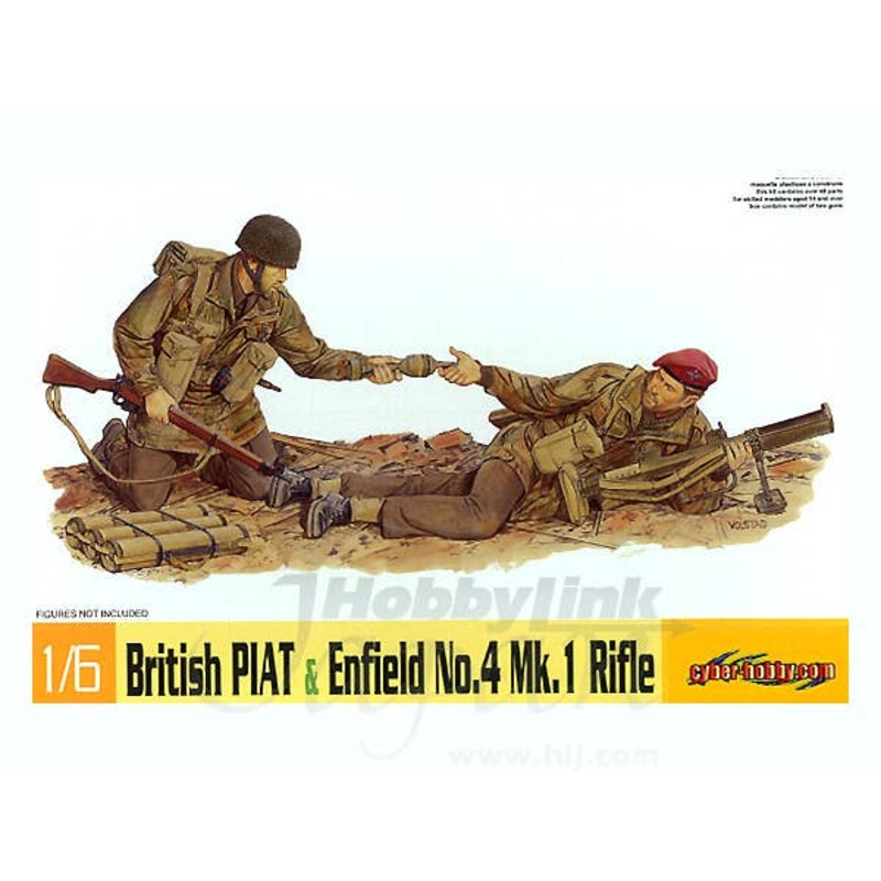 1/6 British PIAT & Enfield No.4 Mk.I Rifle