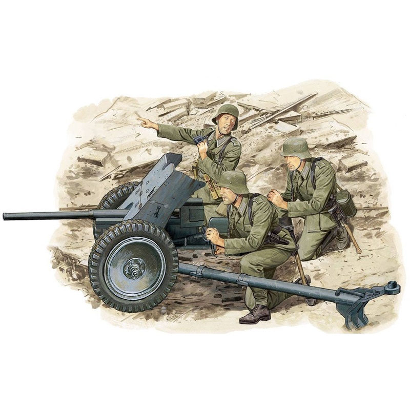 1/6 WW.II German 3.7cm Anti-Tank Gun PaK35 /36