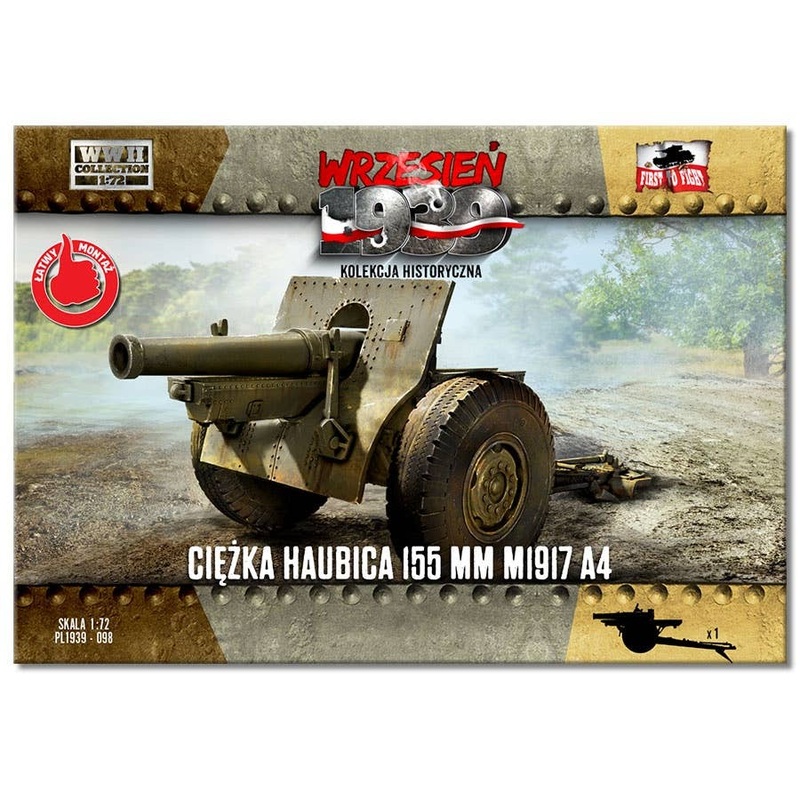 1/72 155mm Schneider Heavy Artillery wz 1917 A4