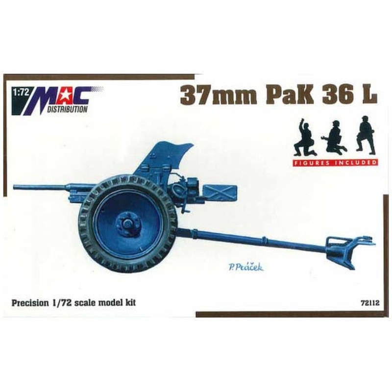1/72 37mm PaK 36L (3 Figure Set)