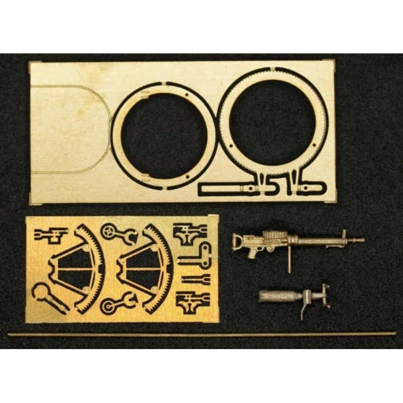 1/72 Lewis Mk II single machine gun on the Scarff ring (UK)