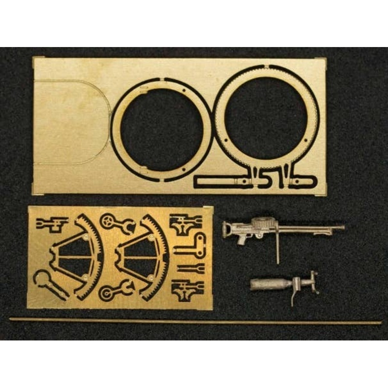 1/72 Lewis Mk III single machine gun on the Scarff ring (UK)
