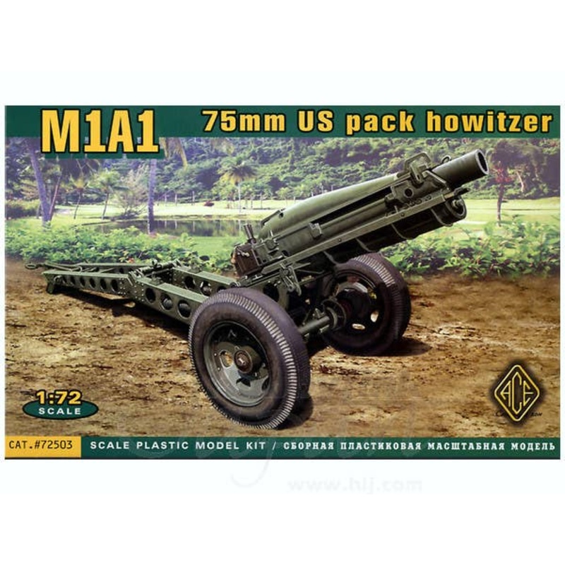 1/72 M1A1 75mm U.S. Pack Howitzer