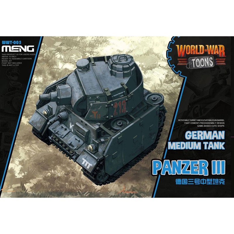 World War Toons German Medium Tank Panzer III