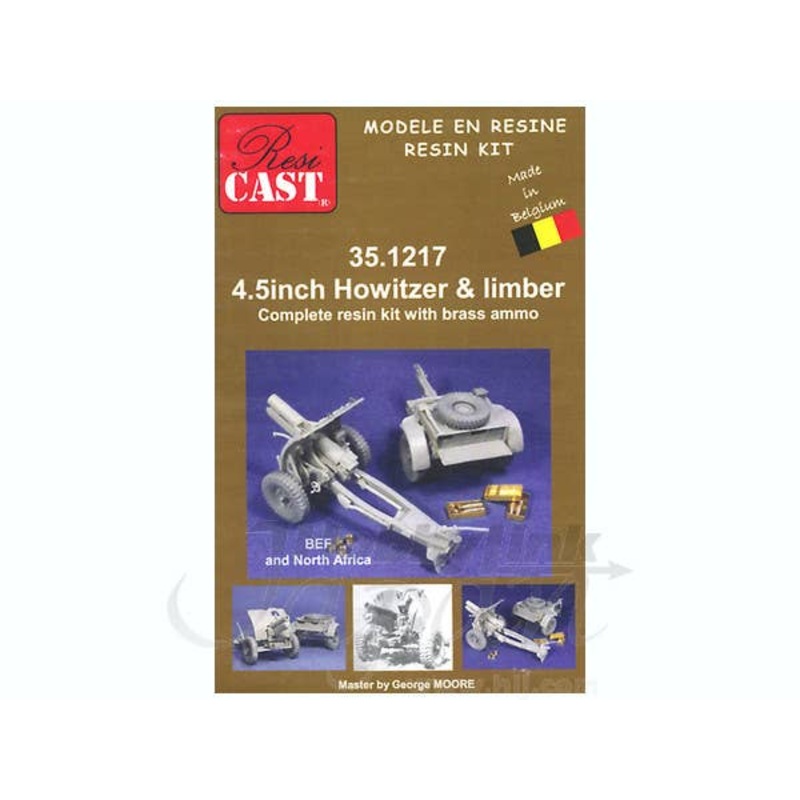 1/35 4.5inch Howitzer & Limber