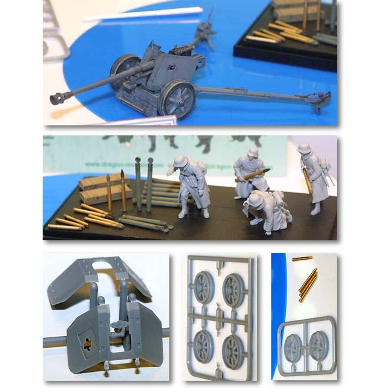 1/35 7.5cm PAK 40 w/Heer Gun Crew