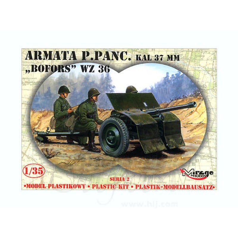 1/35 Armata P. Panc. 37mm "Bofors" wz 36