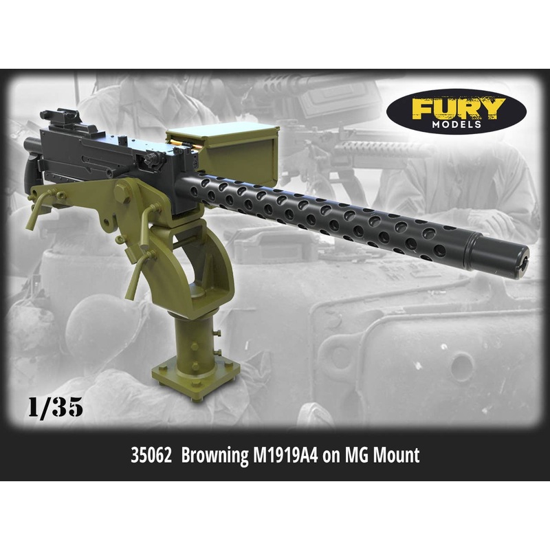 1/35 Browning M1919A4 on MG Mount (2pcs)