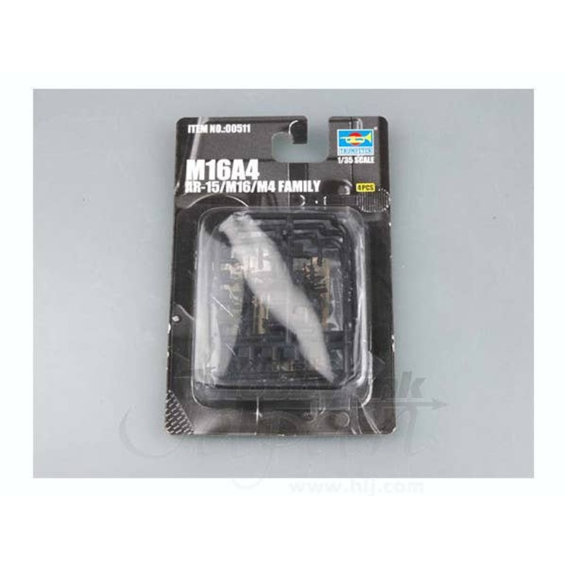 1/35 M16A4 AR-15/M16/M4 Family (4pcs)