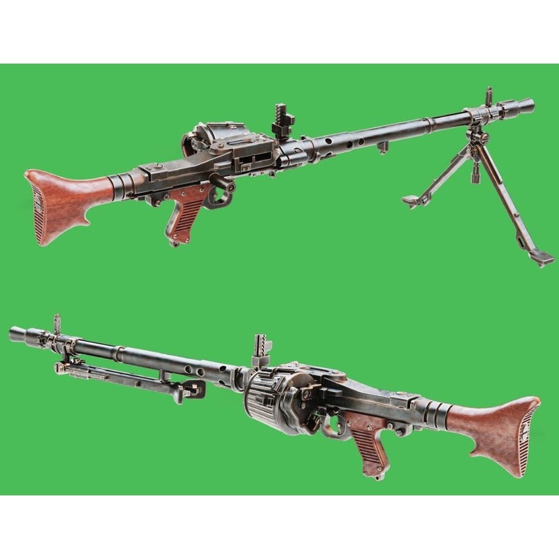 1/35 MG34P Bipod With Belt Drum (2pcs)