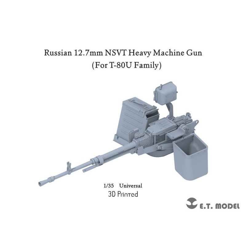 1/35 Russian 12.7mm NSVT Heavy Machine Gun (For T-80U Family)