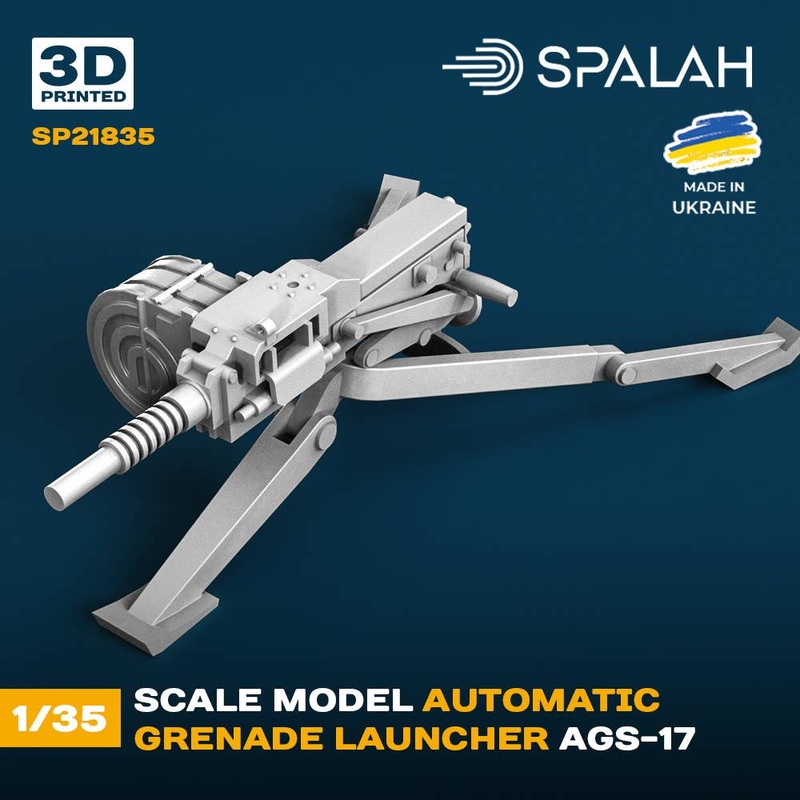 1/35 Scale model Automatic grenade launcher AGS-17