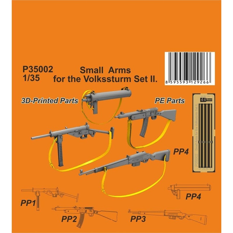 1/35 Small Arms for the Volkssturm Set II.