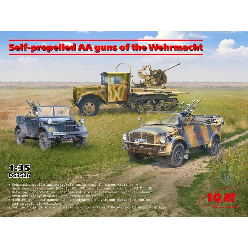 1/35 Wehrmacht Self-Propelled AA Vehicles