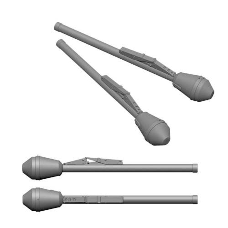 1/16 WWII Germany Panzerfaust (4 Shots Included)